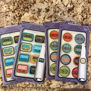 Colorful Drink Markers Set